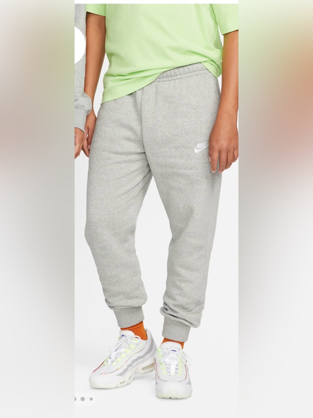 EUC Nike Jogger Sweatpants Gray Men’s Size Small